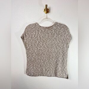 J. Jill Soft Knit Lightweight Cap Sleeve Sweater Size XS